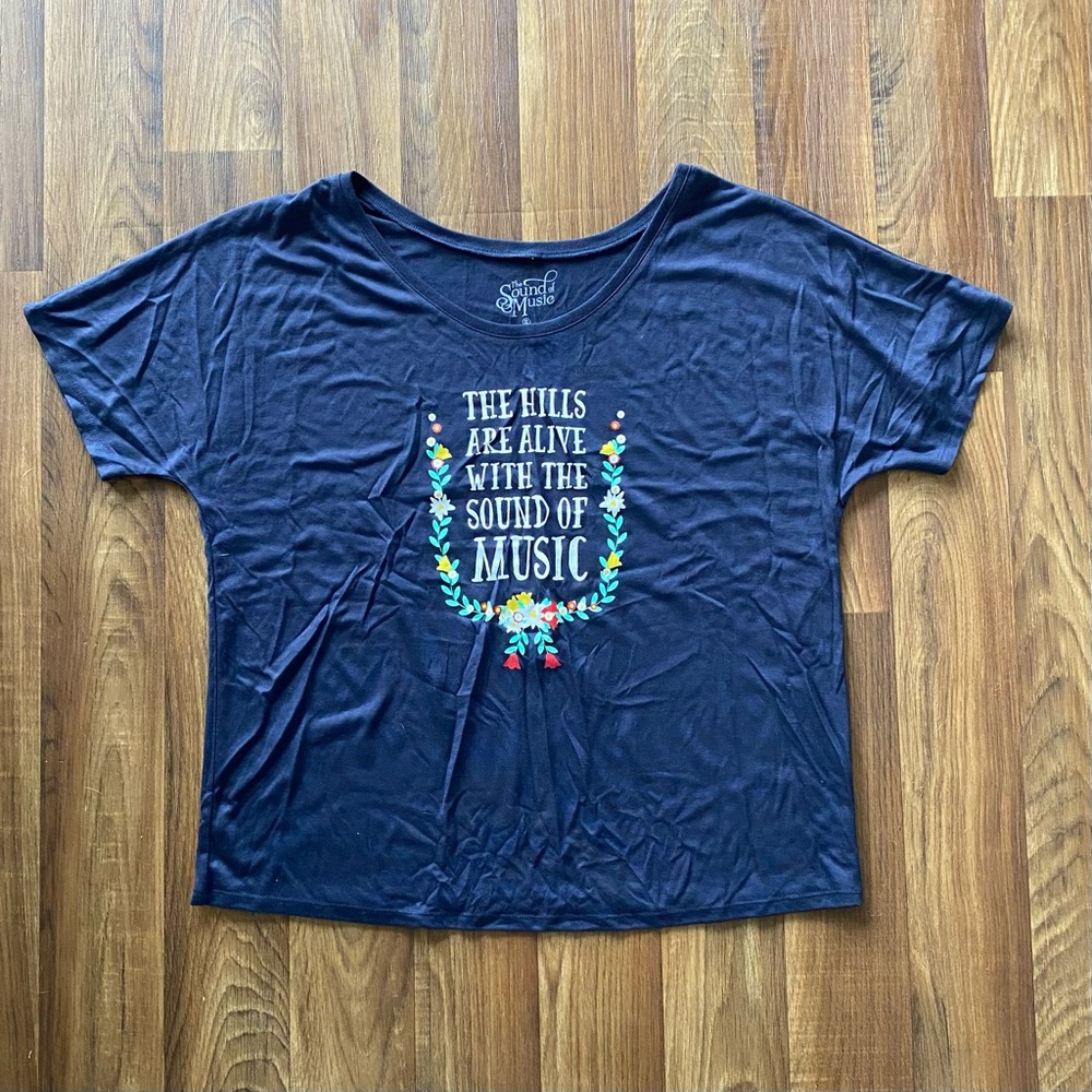 🧡SOLD🧡 “The Sound Of Music” Navy Blue T-shirt
